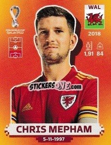 Sticker Chris Mepham - FIFA World Cup Qatar 2022. International Edition - Panini