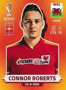 Cromo Connor Roberts - FIFA World Cup Qatar 2022. International Edition - Panini