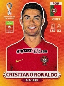 Cromo Cristiano Ronaldo - FIFA World Cup Qatar 2022. International Edition - Panini