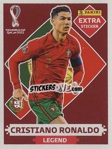 Sticker Cristiano Ronaldo (Portugal) - FIFA World Cup Qatar 2022. International Edition - Panini