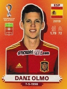 Sticker Dani Olmo - FIFA World Cup Qatar 2022. International Edition - Panini