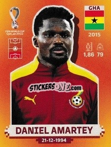 Sticker Daniel Amartey - FIFA World Cup Qatar 2022. International Edition - Panini