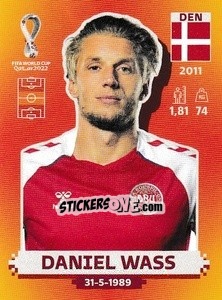 Sticker Daniel Wass - FIFA World Cup Qatar 2022. International Edition - Panini