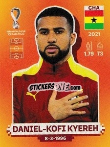 Cromo Daniel-Kofi Kyereh - FIFA World Cup Qatar 2022. International Edition - Panini