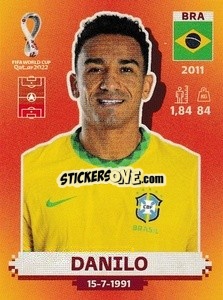 Sticker Danilo - FIFA World Cup Qatar 2022. International Edition - Panini