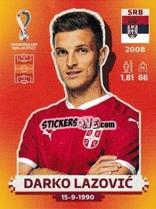 Figurina Darko Lazović - FIFA World Cup Qatar 2022. International Edition - Panini