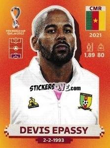 Cromo Devis Epassy - FIFA World Cup Qatar 2022. International Edition - Panini