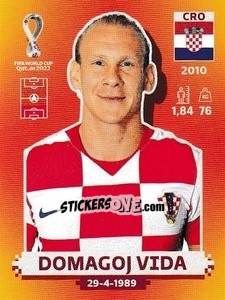 Cromo Domagoj Vida - FIFA World Cup Qatar 2022. International Edition - Panini