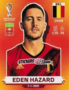 Sticker Eden Hazard