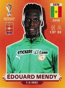 Cromo Édouard Mendy - FIFA World Cup Qatar 2022. International Edition - Panini
