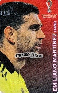 Sticker Emiliano Martínez (Argentina) - FIFA World Cup Qatar 2022. International Edition - Panini