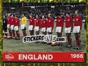 Sticker England 1966
