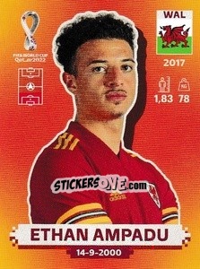 Sticker Ethan Ampadu - FIFA World Cup Qatar 2022. International Edition - Panini