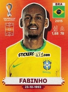 Sticker Fabinho - FIFA World Cup Qatar 2022. International Edition - Panini