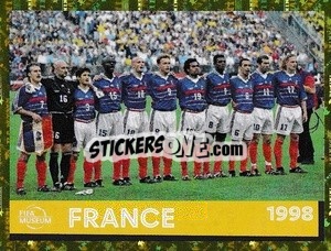 Sticker France 1998 - FIFA World Cup Qatar 2022. International Edition - Panini