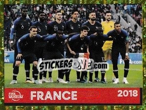 Sticker France 2018