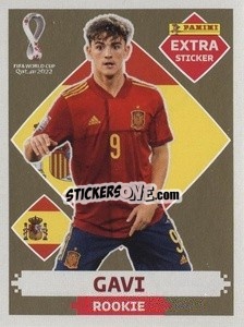 Sticker Gavi (Spain) - FIFA World Cup Qatar 2022. International Edition - Panini