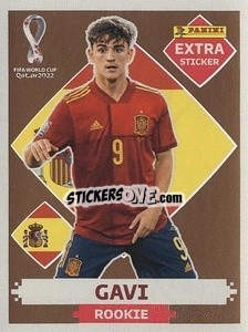 Cromo Gavi (Spain) - FIFA World Cup Qatar 2022. International Edition - Panini