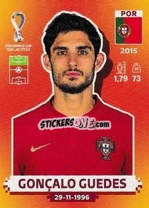 Cromo Gonçalo Guedes - FIFA World Cup Qatar 2022. International Edition - Panini