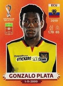 Sticker Gonzalo Plata - FIFA World Cup Qatar 2022. International Edition - Panini