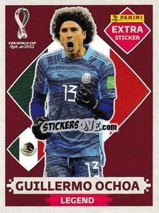 Figurina Guillermo Ochoa (Mexico) - FIFA World Cup Qatar 2022. International Edition - Panini
