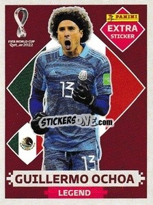 Sticker Guillermo Ochoa (Mexico) - FIFA World Cup Qatar 2022. International Edition - Panini