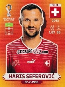 Sticker Haris Seferović - FIFA World Cup Qatar 2022. International Edition - Panini