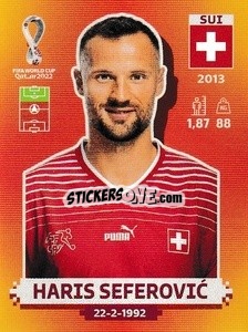 Figurina Haris Seferović - FIFA World Cup Qatar 2022. International Edition - Panini