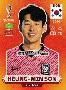 Figurina Heung-min Son - FIFA World Cup Qatar 2022. International Edition - Panini