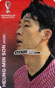 Cromo Heung-min Son (Korea Republic) - FIFA World Cup Qatar 2022. International Edition - Panini