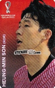 Figurina Heung-min Son (Korea Republic) - FIFA World Cup Qatar 2022. International Edition - Panini