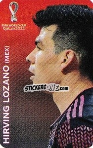 Sticker Hirving Lozano (Mexico) - FIFA World Cup Qatar 2022. International Edition - Panini