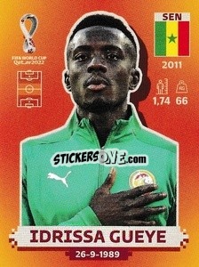 Cromo Idrissa Gueye - FIFA World Cup Qatar 2022. International Edition - Panini