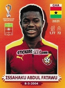 Sticker Issahaku Abdul Fatawu - FIFA World Cup Qatar 2022. International Edition - Panini