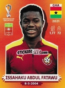 Figurina Issahaku Abdul Fatawu - FIFA World Cup Qatar 2022. International Edition - Panini