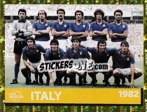 Sticker Italy 1982