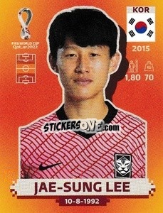 Figurina Jae-sung Lee - FIFA World Cup Qatar 2022. International Edition - Panini