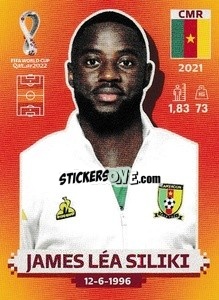 Figurina James Léa Siliki - FIFA World Cup Qatar 2022. International Edition - Panini