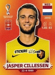 Sticker Jasper Cillessen - FIFA World Cup Qatar 2022. International Edition - Panini