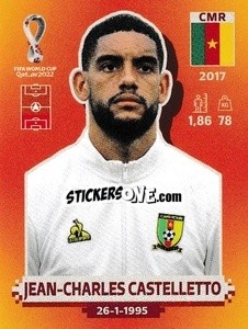 Sticker Jean-Charles Castelletto - FIFA World Cup Qatar 2022. International Edition - Panini