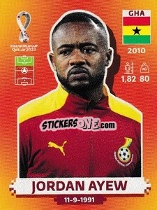Sticker Jordan Ayew - FIFA World Cup Qatar 2022. International Edition - Panini