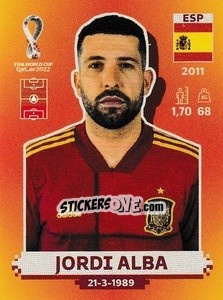 Cromo Jordi Alba