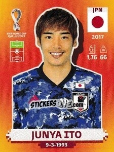 Cromo Junya Ito - FIFA World Cup Qatar 2022. International Edition - Panini