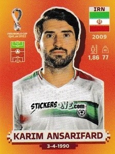 Sticker Karim Ansarifard - FIFA World Cup Qatar 2022. International Edition - Panini