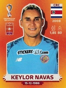 Sticker Keylor Navas - FIFA World Cup Qatar 2022. International Edition - Panini