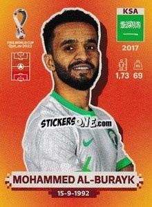 Sticker KSA7 Mohammed Al-Burayk