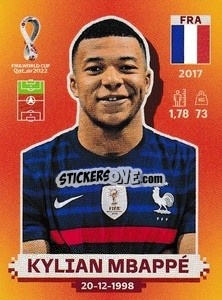 Sticker Kylian Mbappé