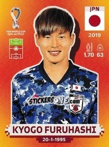 Cromo Kyogo Furuhashi - FIFA World Cup Qatar 2022. International Edition - Panini