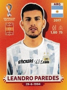 Cromo Leandro Paredes