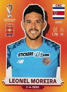 Sticker Leonel Moreira - FIFA World Cup Qatar 2022. International Edition - Panini